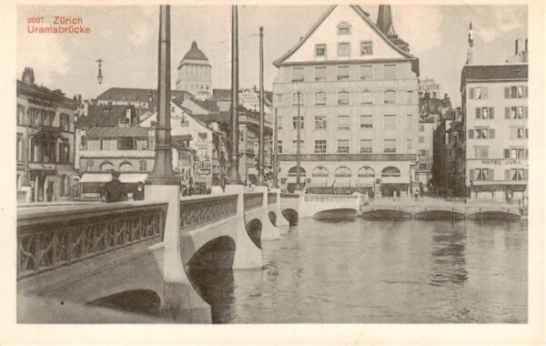Zuerich ZH Uraniabrücke