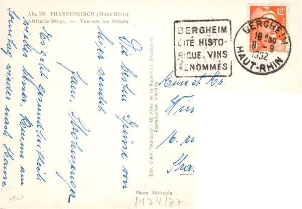 Thannenkirch Tannenkirch 68 Alsace Vue sur les Hotels – Bild 2