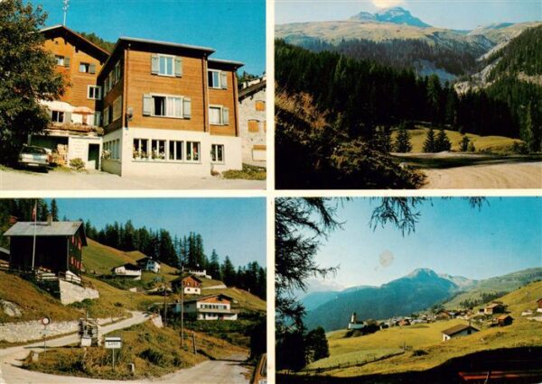 Mathon GR Berghotel Beverin Landschaftspanorama A