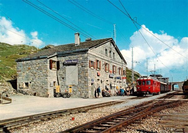Bernina GR Hospiz Eisenbahn