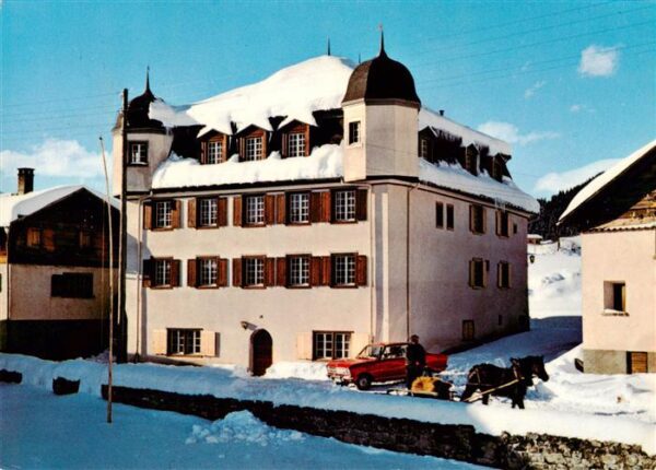Breil Surselva Casa Mirella im Winter