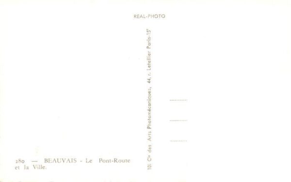 Beauvais  60 Oise Le Pont Route et la Ville – Bild 2