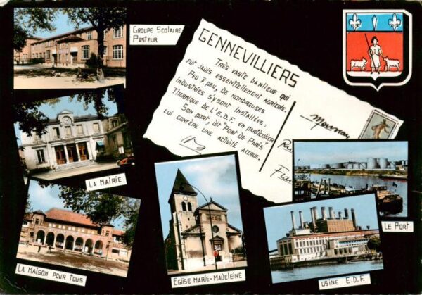 Gennevilliers Groupe Scolaire Pasteur La Mairie La Ma