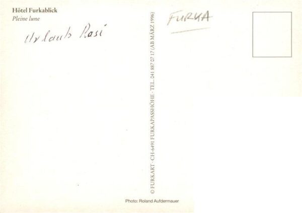 Furka 2431m UR Hotel Furkablick – Bild 2