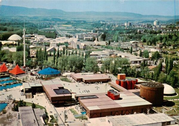 Lausanne VD Exposition Nationale Suisse 1964 Fliege
