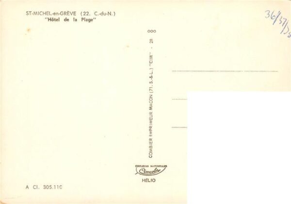 St-Michel-en-Greve Hotel de la Plage – Bild 2