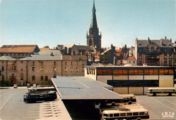 Metz  57 Moselle La Gare Routiere