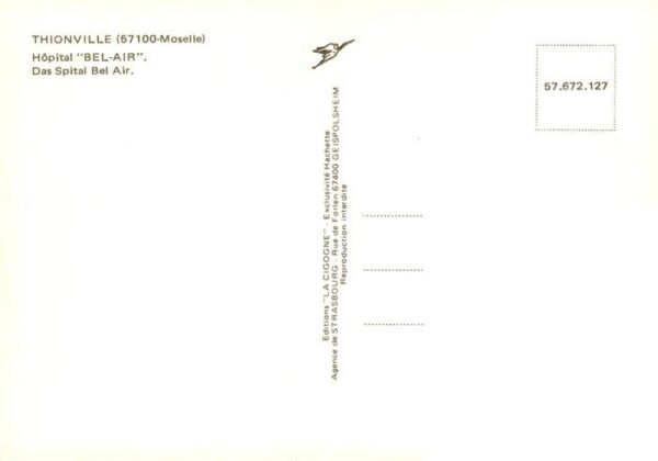 Thionville Diedenhofen 57 Hopital Bel Air – Bild 2