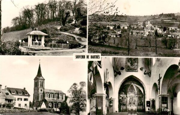 Bartres Oratorie a Sainte Bernadette Vue genera