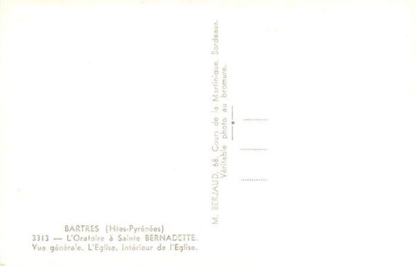 Bartres Oratorie a Sainte Bernadette Vue genera – Bild 2
