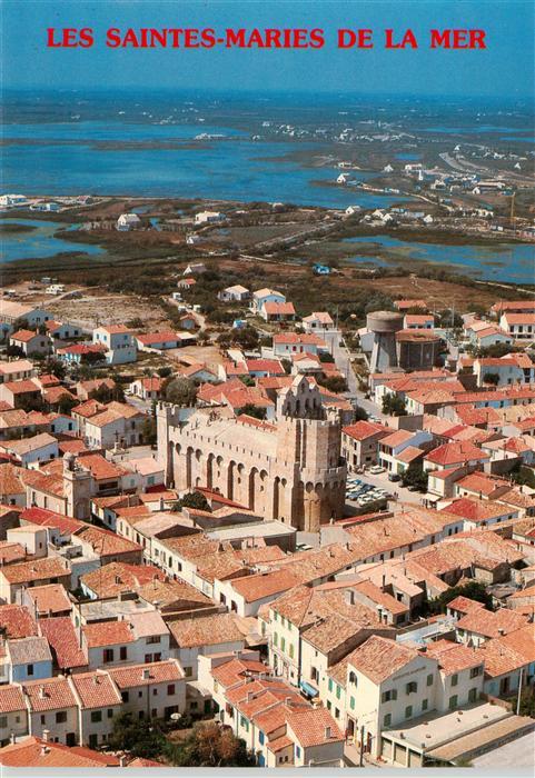Les Saintes-Maries-de-la-Mer Vue aerienne