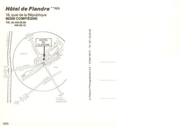Compiegne 60 Hotel de Flandre – Bild 2