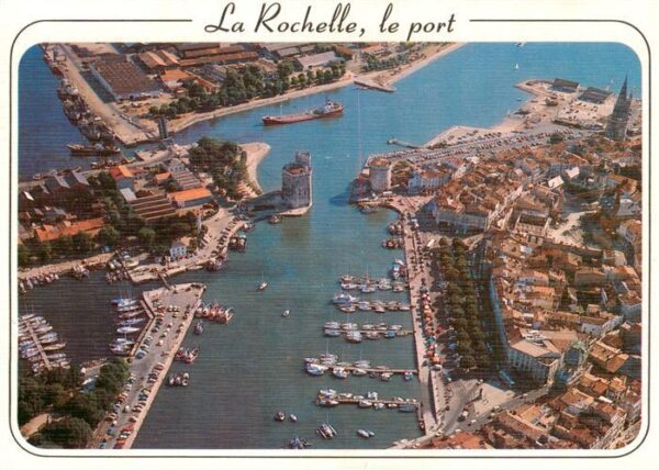 La Rochelle 17 Le Port Vue aerienne
