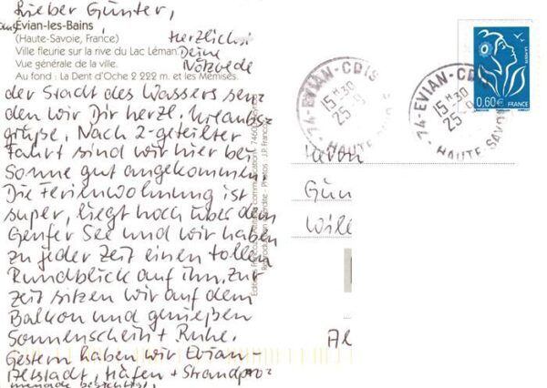 Evian-les-Bains 74 Ville fleurie sur la rive du Lac Leman – Bild 2