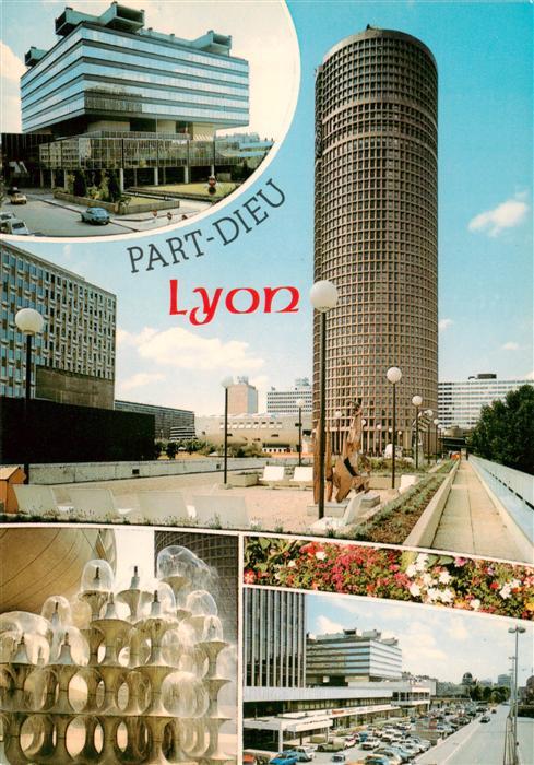 Lyon 69 Rhone La Part Dieu Vue d_ensemble