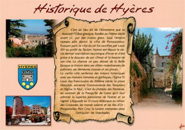 Hyeres-les-Palmiers 83 Var Vue partielle