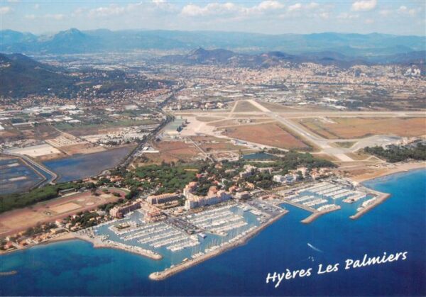 Hyeres-les-Palmiers 83 Var Le Port Vue aerienne