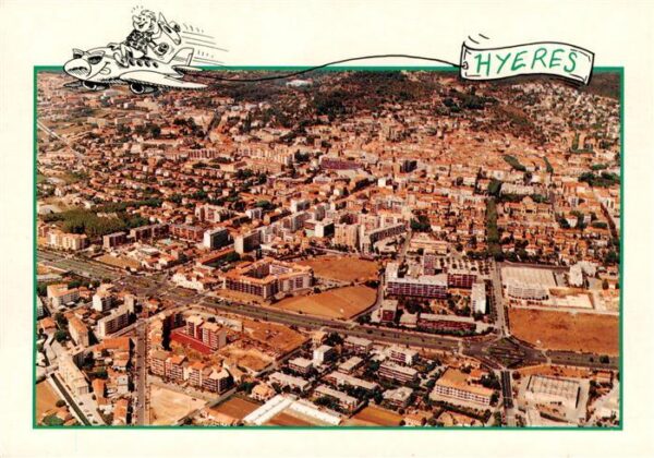 Hyeres-les-Palmiers 83 Var Vue aerienne