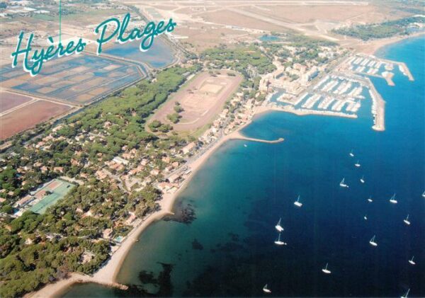 Hyeres-les-Palmiers 83 Var Vue aerienne Hyppodrome Ports St Pierre