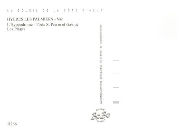 Hyeres-les-Palmiers 83 Var Vue aerienne Hyppodrome Ports St Pierre – Bild 2