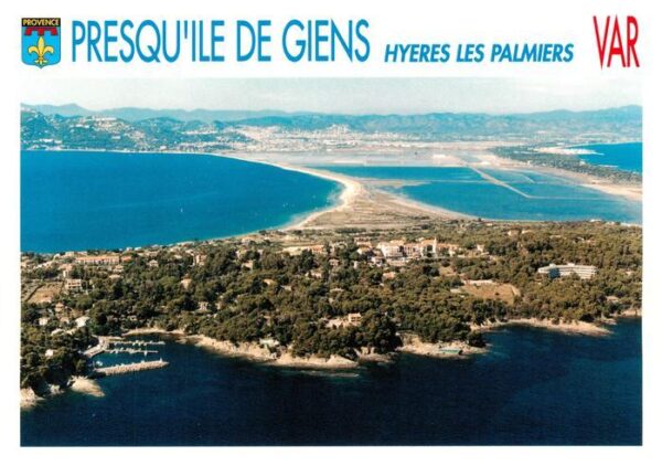 Presqu Ile-de-Giens 83 Var Hyeres les Palmier Vue aerienne