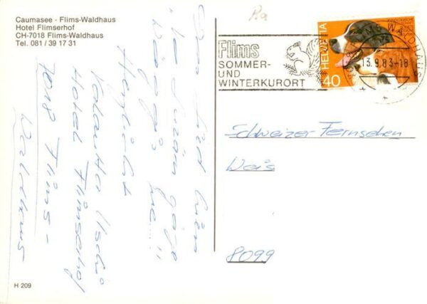 Flims Waldhaus Caumasee Hotel Flimserhof Alpen – Bild 2