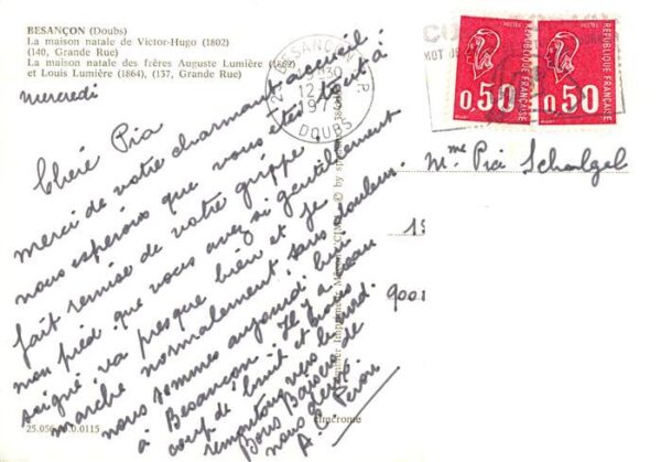 Besancon 25 Doubs La maison natale de Victor Hugo Maison – Bild 2