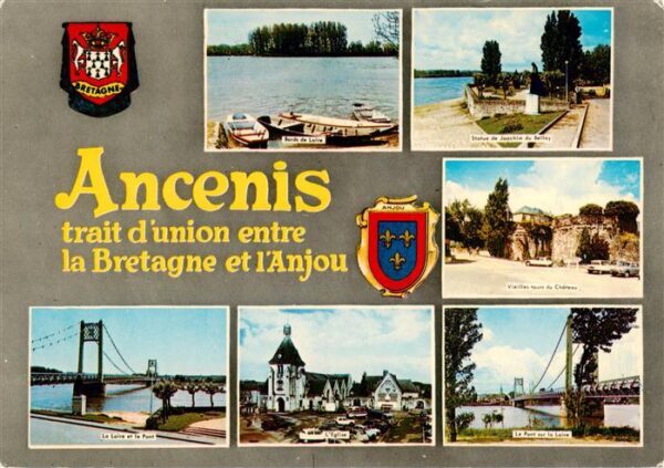 Ancenis Bords de Loire Le Loire et le Pont Egli