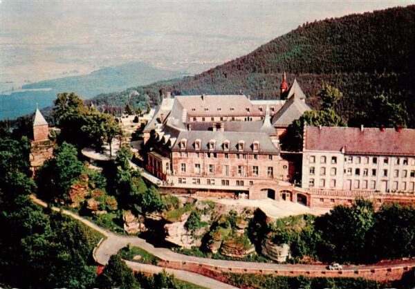 Sainte-Odile 68 Bas-Rhin Vue aerienne