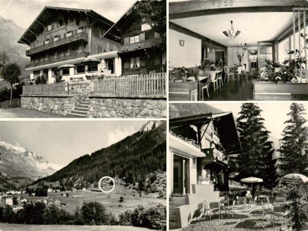 Leukerbad Loueche-les-Bains VS Pension Tea Room Waldrand Gaststube Pan