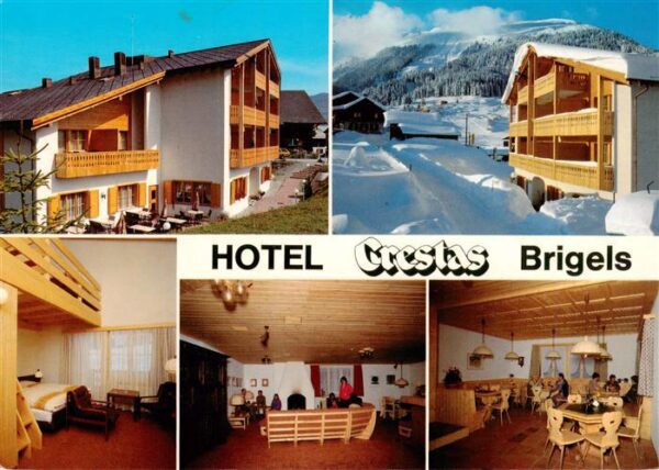 Brigels GR Hotel Crestas Gasträume