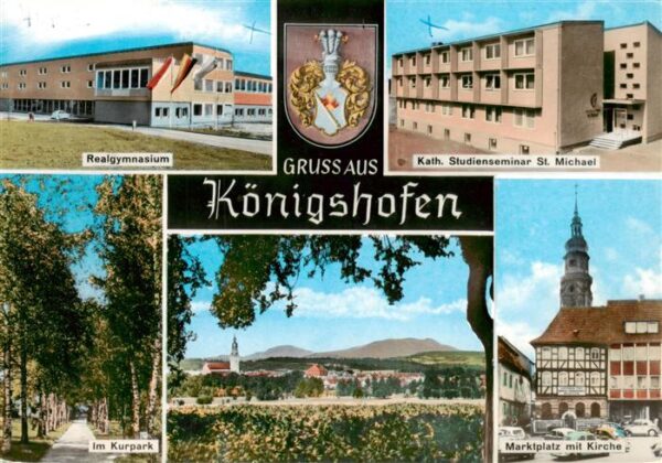 Koenigshofen  Strasbourg Strassburg 67 B Realgymnasium Kath Studienseminar St Mi