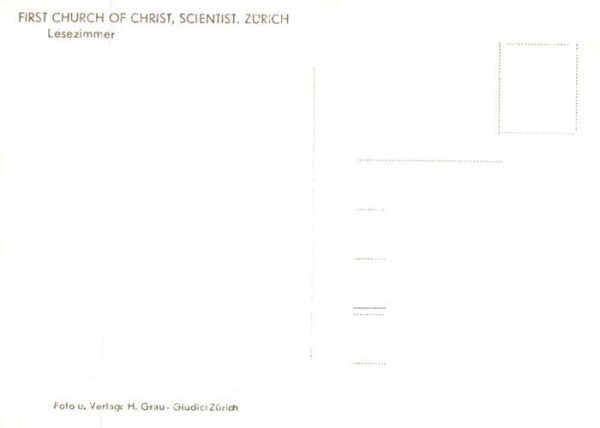 Zuerich  ZH First Church of Christ Scientist Lesezi – Bild 2