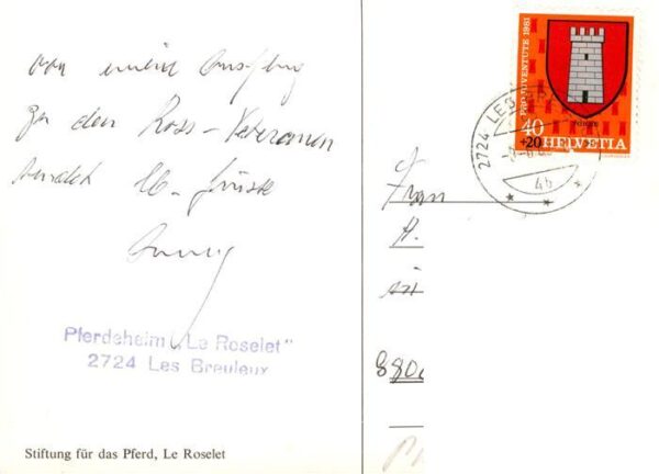 Les Breuleux JU Pferdeheim Le Roselet – Bild 2