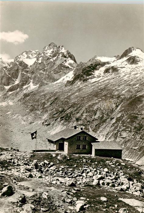 Albignahuette 2340m Bergell Majola GR Mit Scioragruppe