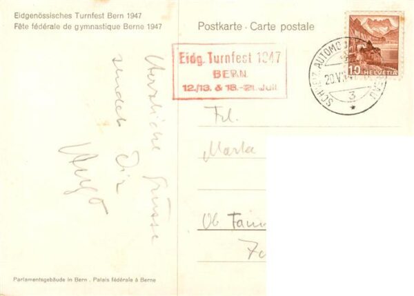 Bern BE Parlamentsgebäude – Bild 2