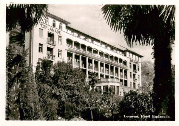 Locarno Lago Maggiore TI Hotel Esplanade