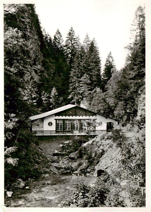 Passugg GR Trinkhalle der Medizinalwasser des Kurh