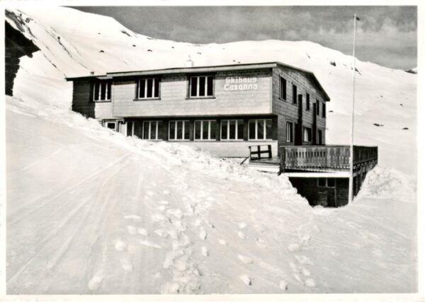 Fondei Langwies GR Skihaus Casanna