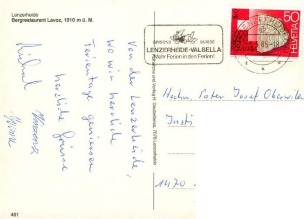 Lenzerheide GR Bergrestaurant Lavoz – Bild 2
