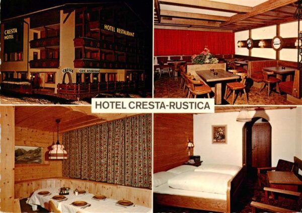 Laret Davos GR Hotel Cresta Rustica Gasträume Gästezim