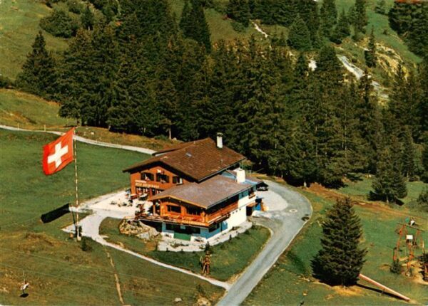 Tgantieni GR Bergrestaurant Acla Grischuna Fliegerau
