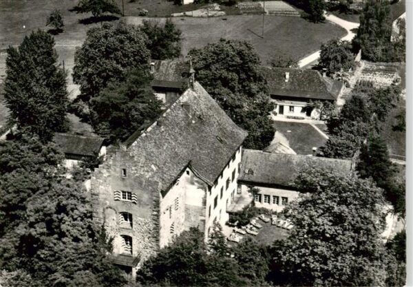 Hohentannen TG Schloss Oetlishausen Fliegeraufnahme