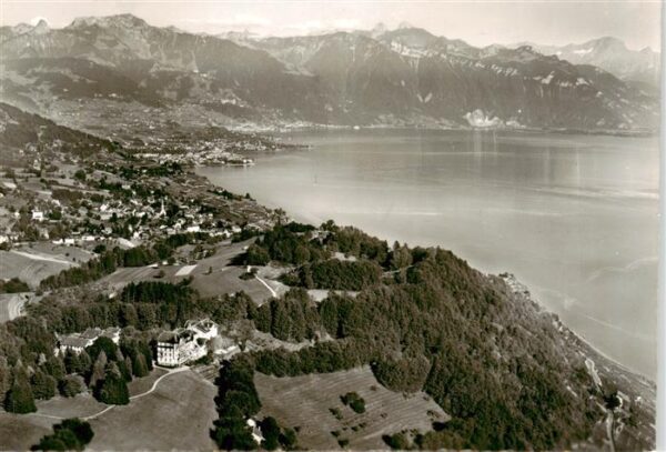 Chexbres Hotel du Signal Fliegeraufnahme