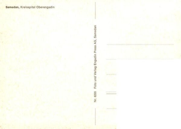 Samedan Samaden GR Kreisspital – Bild 2