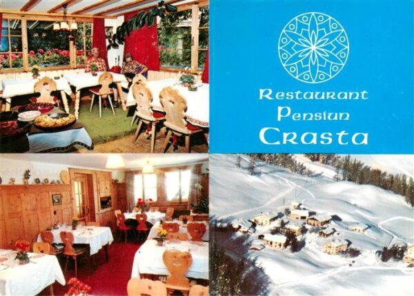 Fex Crasta Restaurant Pension Crasta Gasträume Pan