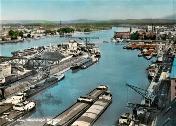 Basel BS Kleinhüninger Rheinhafen