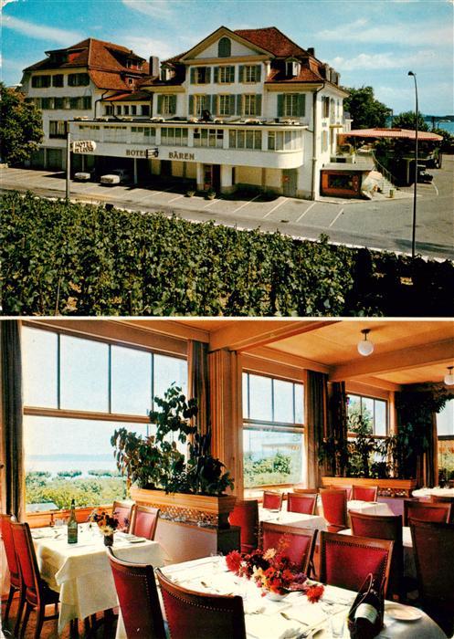 Twann BE Hotel Restaurant Bären Gastraum