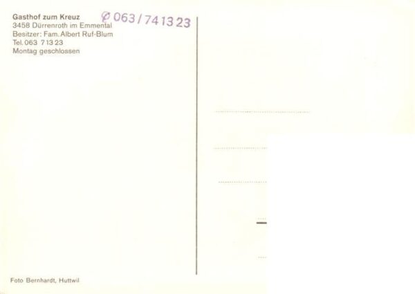 Duerrenroth Gasthof zum Kreuz – Bild 2