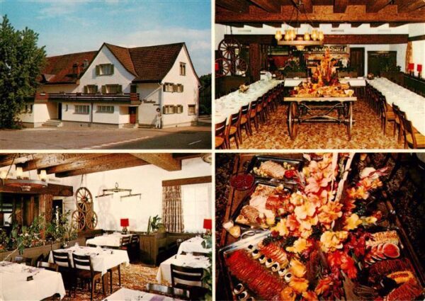 Henau SG Speiserestaurant Hirschen Gasträume Fes